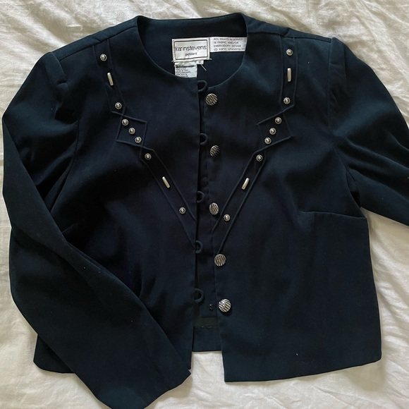 Vintage teal blazer jacket 🌟🌟 - Picture 4 of 5